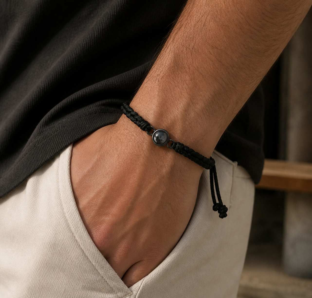 Pulsera de Recuerdo con foto personalizada